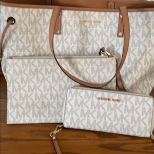 Michael Kors Tote, Wristlet, Wallet